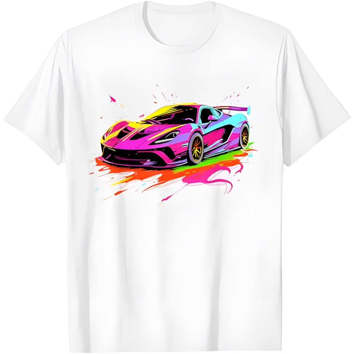Exotic Concept Sports Car Supercar Luxury Hypercar Graphic T-Shirt1